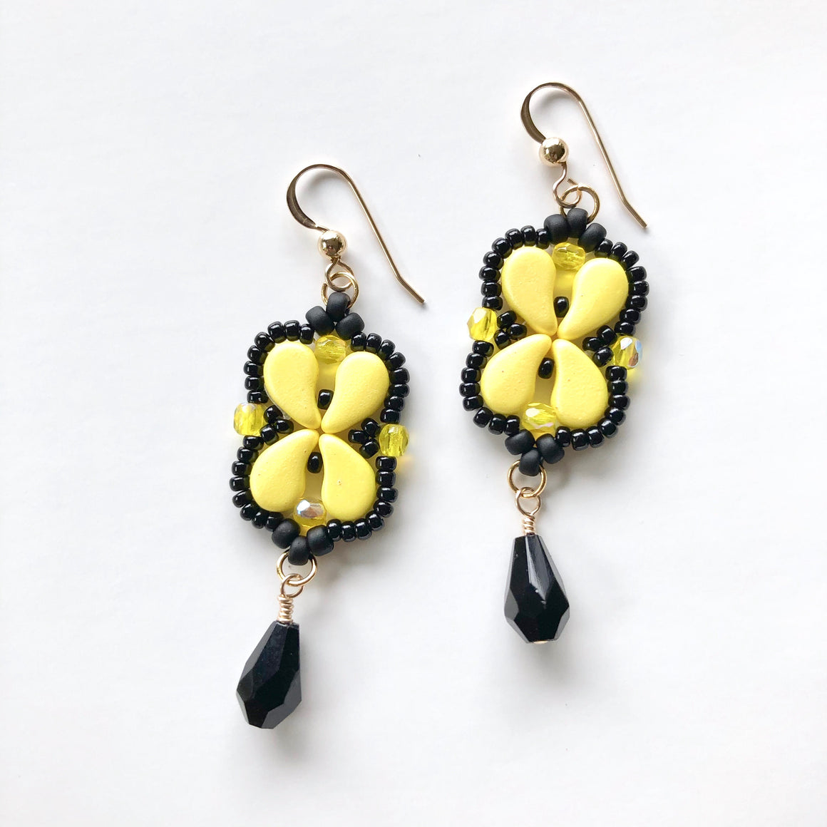 Arabesque Earrings Kit - Bumble Bee