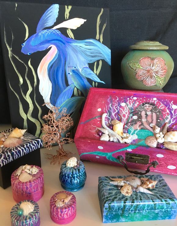 Island Cove Artists Embrace Symbols of Japan