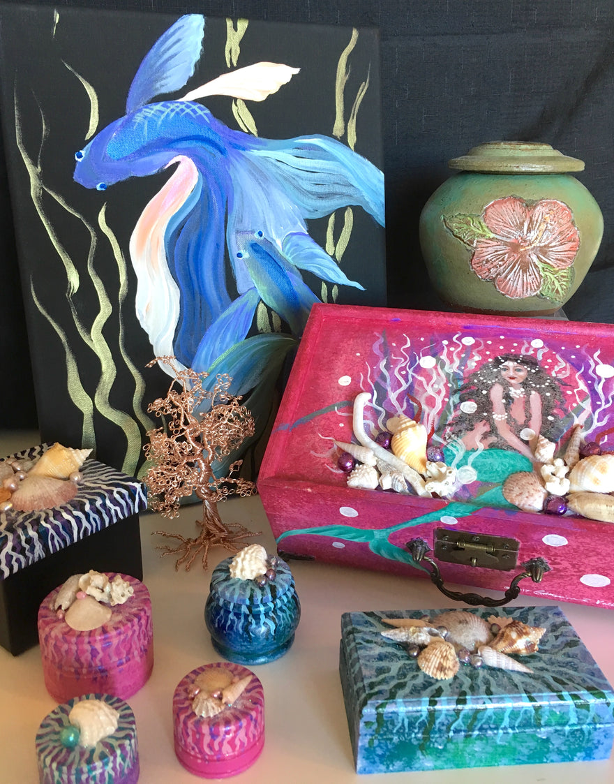 Island Cove Artists Embrace Symbols of Japan