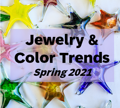 Pantone colors 2021 in pearl jewelry