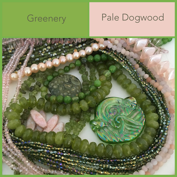 Greenery and the Spring 2017 colors hit Island Cove Beads