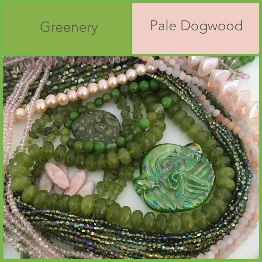 Greenery and the Spring 2017 colors hit Island Cove Beads