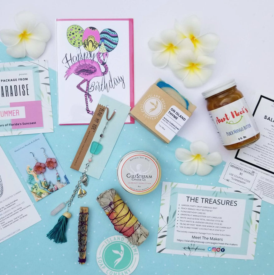 "Garden Party" Earrings featured in new subscription box