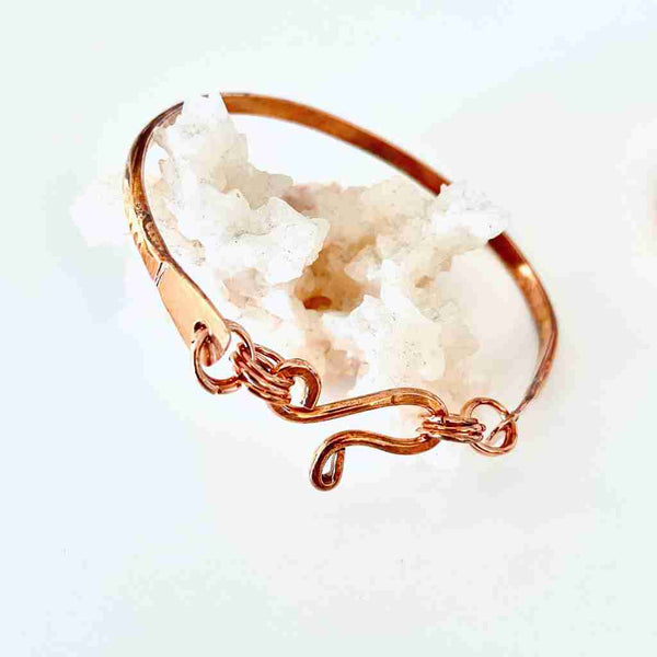 Hammered Metal Bracelet Class