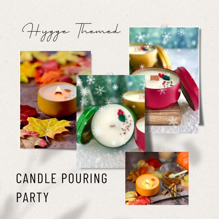 Hygge Themed Candle Pouring Party