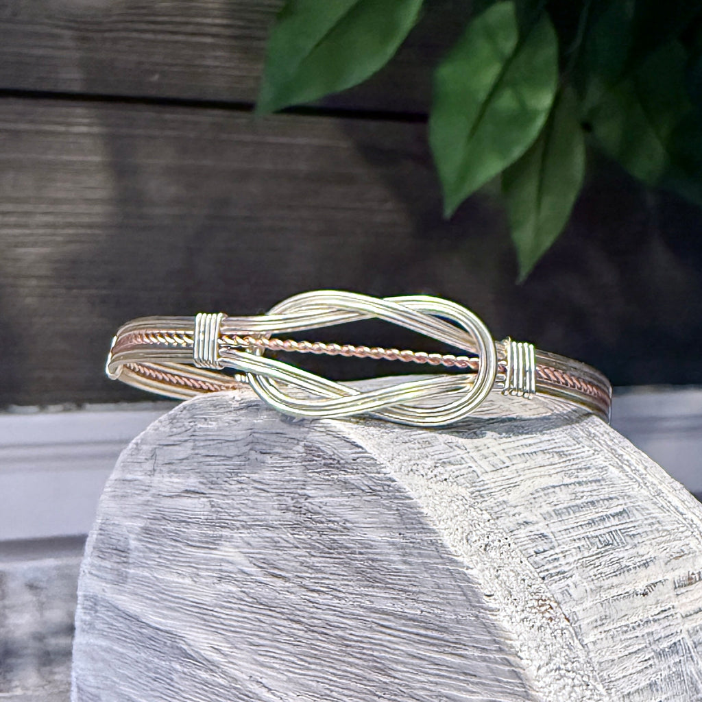 Wire Wrapped Square Knot Bracelet Class
