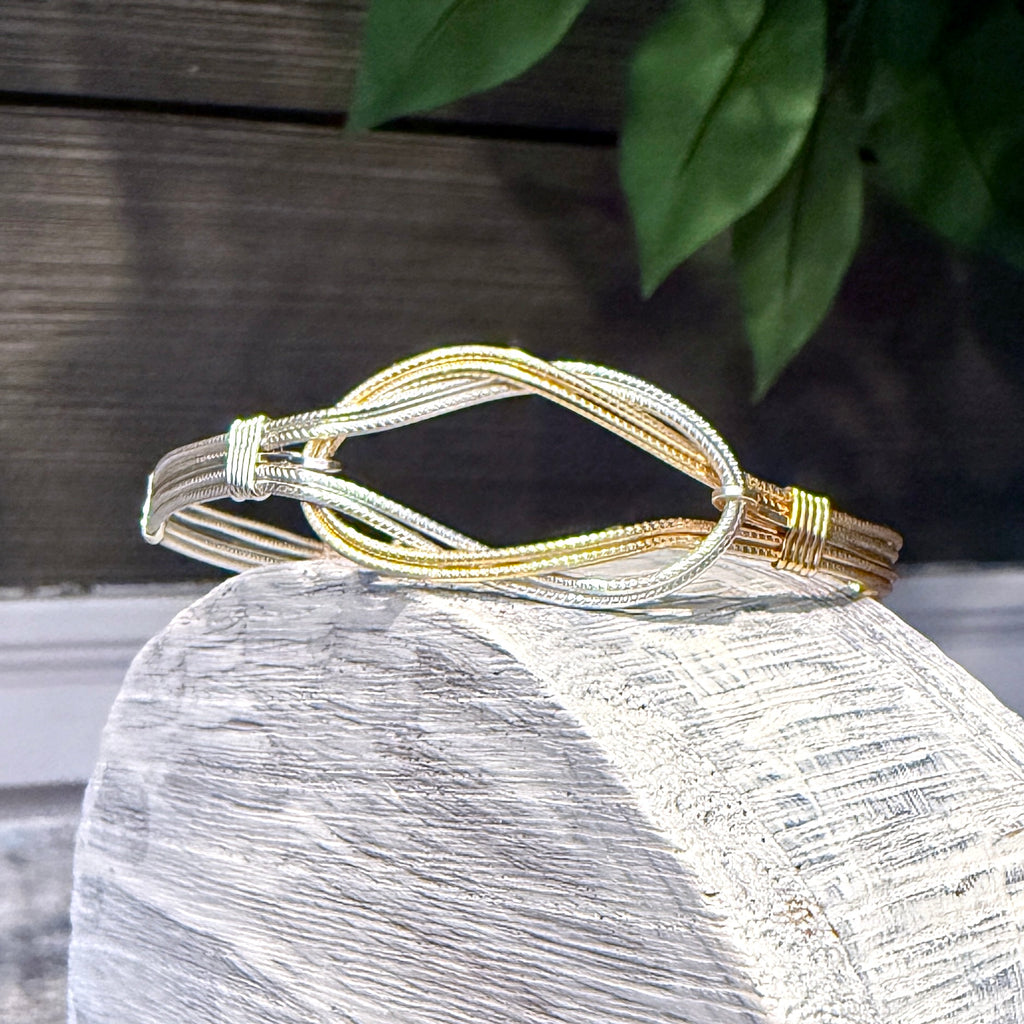 Wire Wrapped Square Knot Bracelet Class