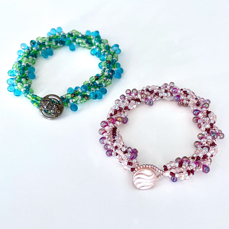 Simple Spiral Stitch Bracelet Class