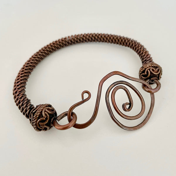 Double Twist Wire Bracelet Class
