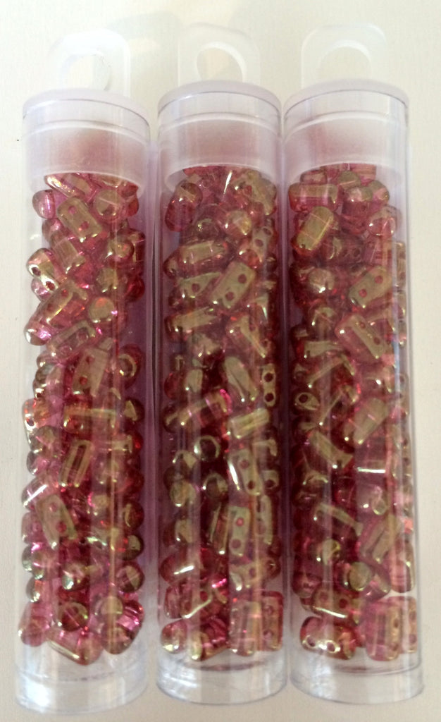 Rulla beads - Crystal Red Luster