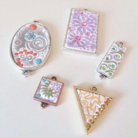 Bezel Set Polymer Pendant Class