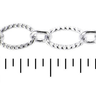 Etched Oval Chain