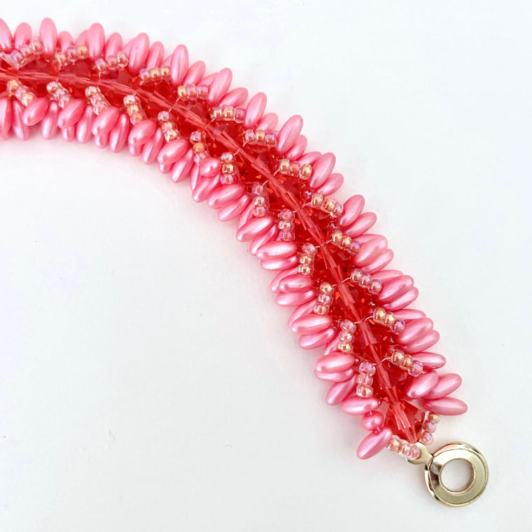 Flutterby Bracelet Kit - Coral Sunset