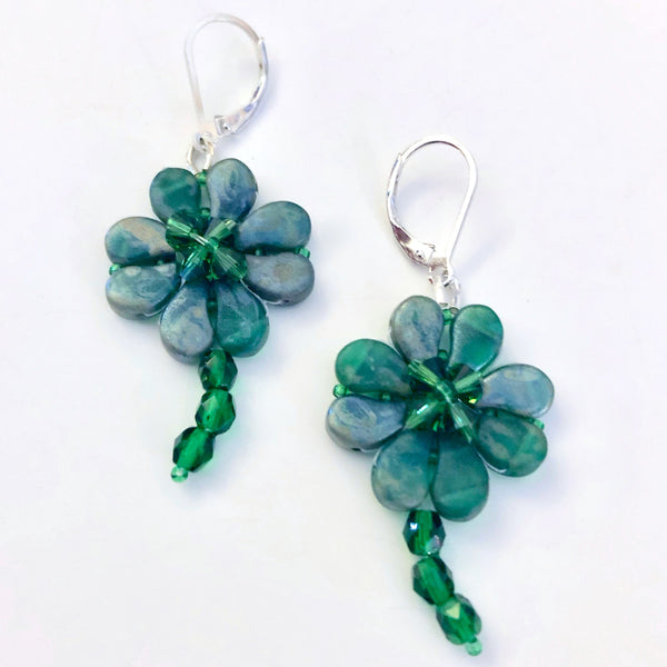 Four Leaf Clover Earrings Class