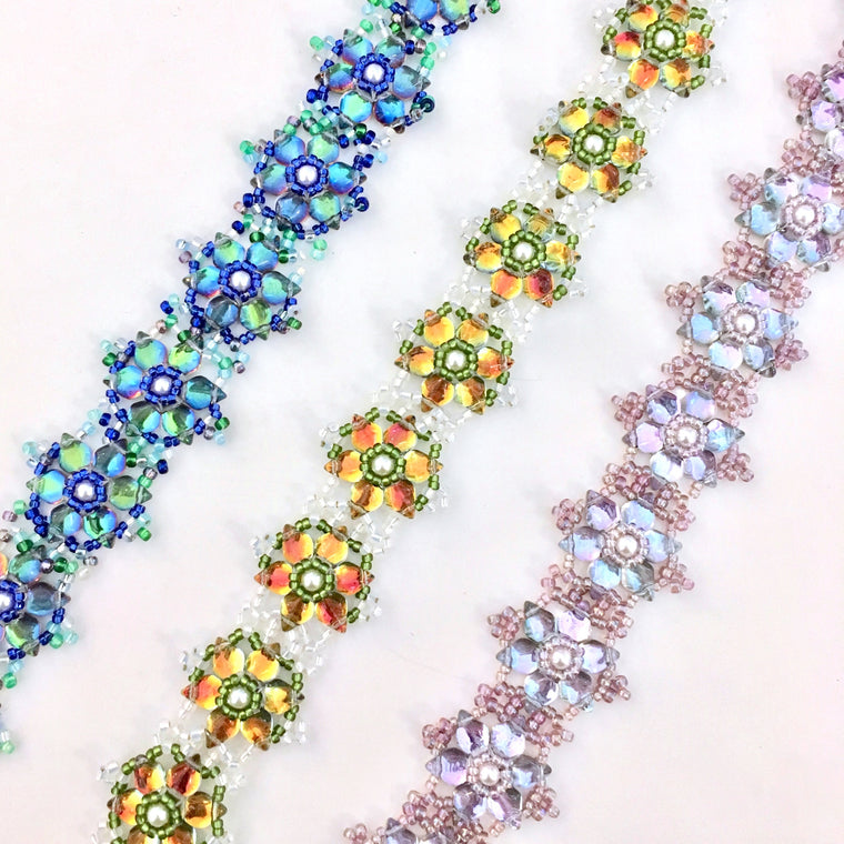 Diamonds and Lace Bracelet Class