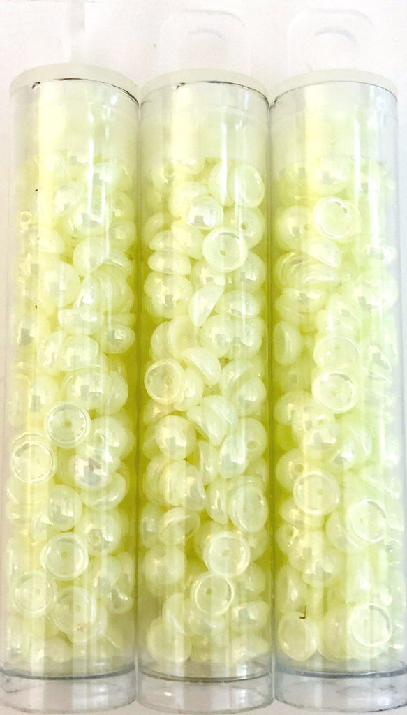 Teacup Beads - Luster Iris Lemon