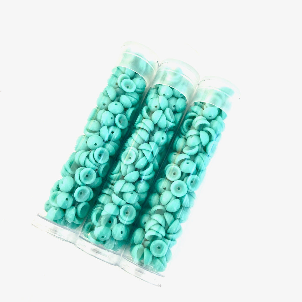 Teacup Beads - Turquoise