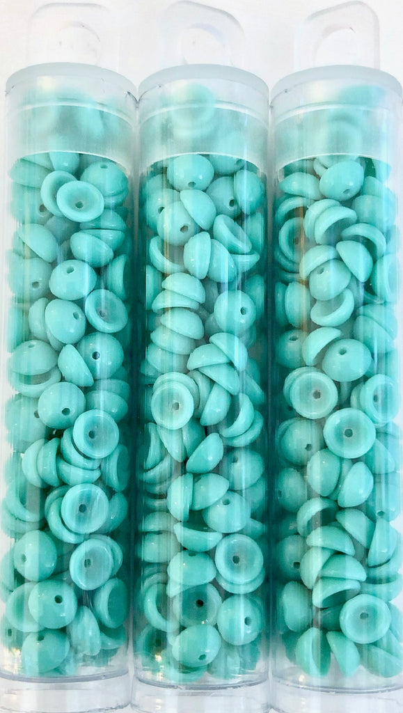 Teacup Beads - Turquoise