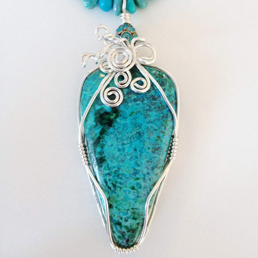 Wire Wrap Pendant Class Island Cove Beads & Gallery