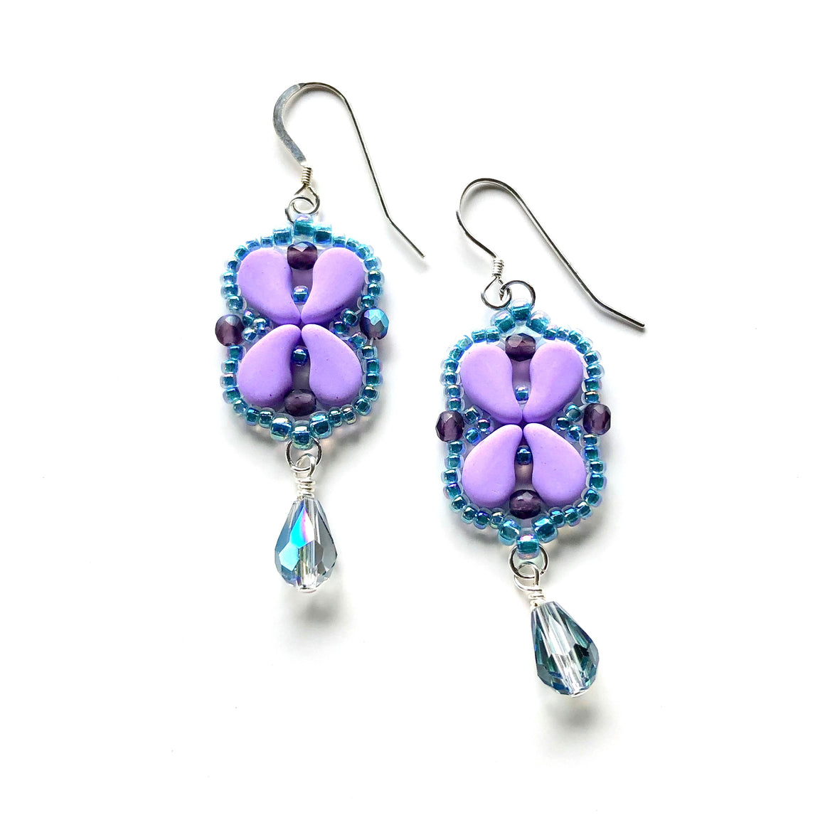 Arabesque Earrings Kit - Lilac Blossom