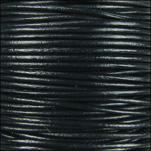 1.5mm leather cord black