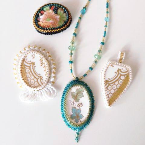 Bead Embroidery Cabochon class