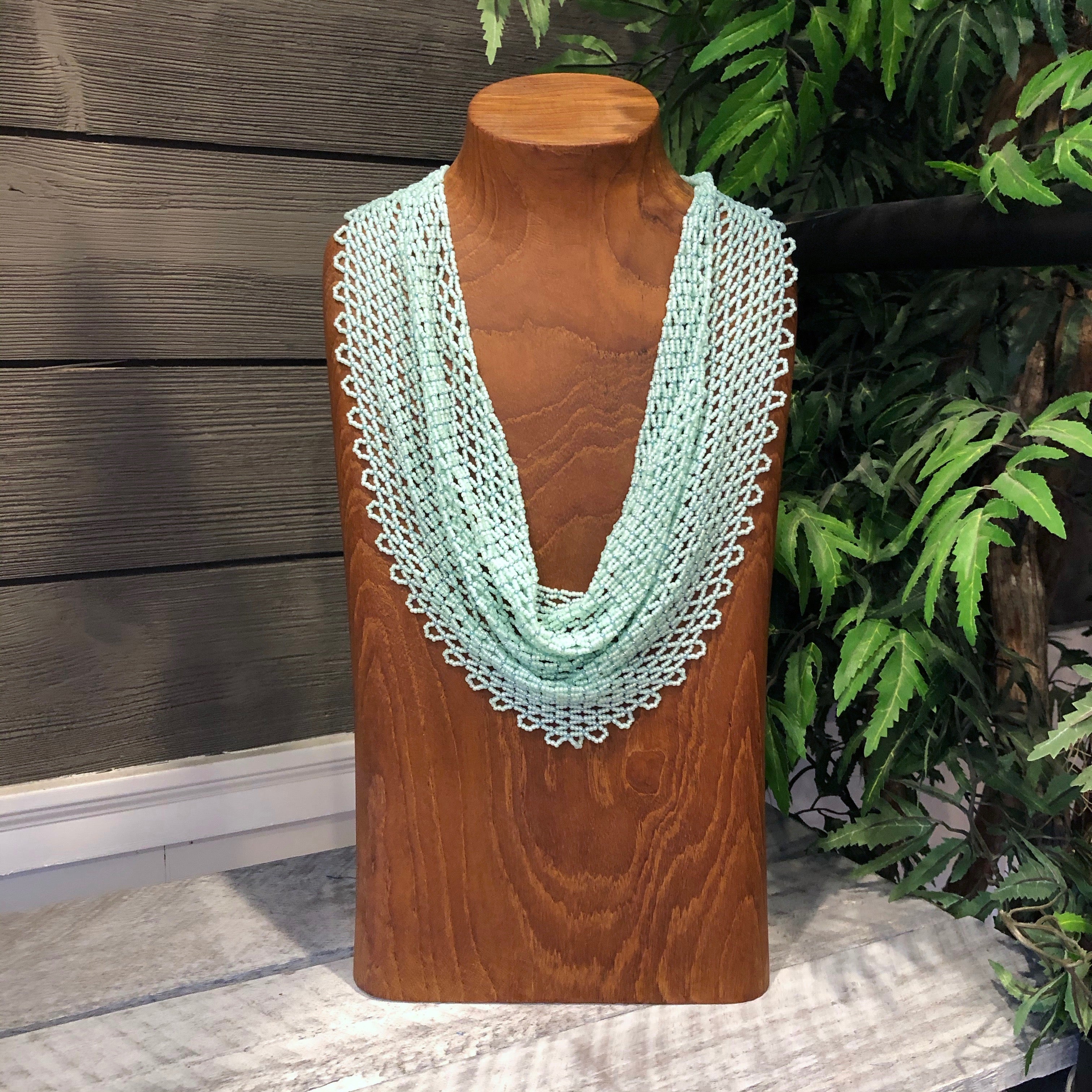 How to Crochet a necklace with beads Class - Island Cove Beads