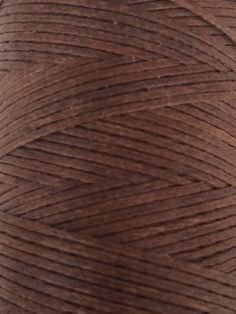 Flat waxed cord - Chestnut