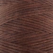 Flat waxed cord - Chestnut