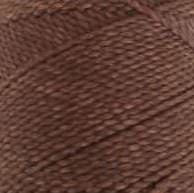Round waxed cord - Camel
